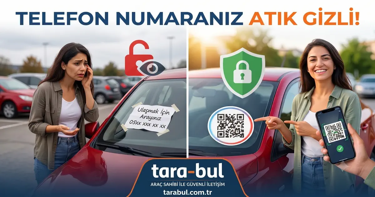 Hatalı park bildirimi gönderildi - araç sahibi anında bildirim aldı